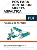 Equipos para Pavimentacion de Carpeta Asfaltica