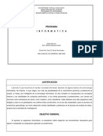 Programa de Informatica