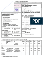 Online Application Form Advt. No. CEPTAM - 08