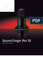 Sound Forge 10 Keyboard Commands