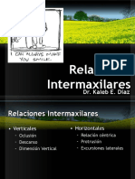 Relaciones Intermaxilares