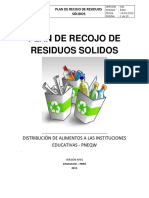 Plan de Recojo de RRSS PDF