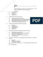 Antibiotic Mcqs June 04