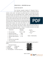 Operational Amplifier Op-Amp