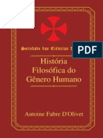 Fabre Olivet - História Filosófica Do Gênero Humano