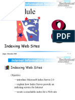 Internet Information Server: Indexing Web Sites