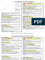 k-5 Social Studies Standards at A Glance