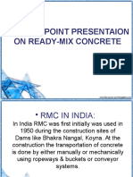 A Powerpoint Presentaion On Ready-Mix Concrete