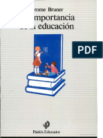 LIBRO - Bruner - La Importancia de La Educación