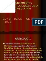 Principios Constitucionales Tributarios