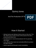 Quincy Jones Thriller Presentation