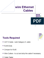 How To Wire Ethernet Cables