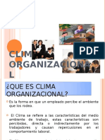 Clima Organizacional1