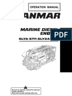 Yanmar Operation Manual Marine Diesel Engine 6lya-Stp, 6ly2a-Stp