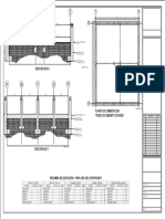 Plano Cimientos-Secciones Cimentación