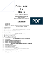 Manual de Ciencias Biblicas