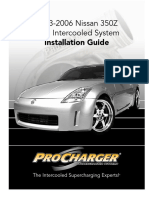 350z Procharger Install Manual