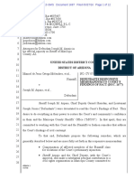 Melendres # 1687.0 - ARPAIO/MCSO Memo Re Court's Findings of Fact