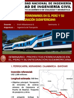 Seminario Proyectos Ferroviarios en El Perú