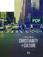 Pocket Guide To Christianity and Culture by Bruce Ashford