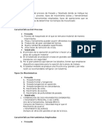 Informe Tecnico Procesos de Manufactura