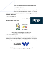 Listado de Normativa Laboral y de Gestión de Talento Humano Vigente en El Ecuador