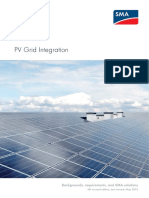 PV Grid Integration: Backgrounds, Requirements, and SMA Solutions