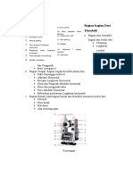 Bagian Bagian Theodolit Dan Fungsinya