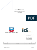 Area Hazard Classificatins