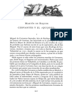 Cervantes y El Quijote - Martin de Riquer