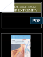 Peripheral Nerve Blocks Lower Extremity