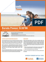 Baroda Pioneer ELSS '96 Leaflet