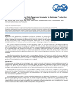 SPE 118173 Using A Dynamic Coupled Well-Reservoir Simulator To Optimize Production of A Horizontal Well in A Thin Oil Rim