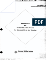 Electrode Specificaton