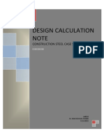 Calculation Note-Construction Case Structure