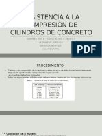 Resistencia A La Compresión de Cilindros de Concreto Norma Inv e - 410