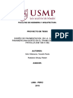 Proyecto de Tesis Usmp