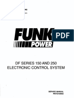 DF Series 150 and 250 Electron Control System Ser. Man. Pn-Yz103052