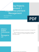 Project Procurement Management