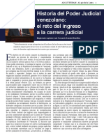 Historia Del Poder Judicial Venezolano