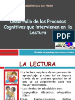 Desarrollo de Los Procesos Cognitivos para La Lectura