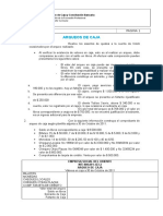 1 - Arqueos de Caja y Cociliacion Bancaria