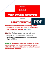 Godly Family Life