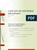 Qué Son Las Estrategias Educativas