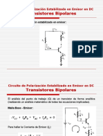 Circuito de Polarizacion Estabilizado en Emisor