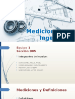 Mediciones en Ingeniería