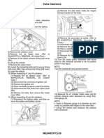 MSA5T0722A162043 Valve Clearance