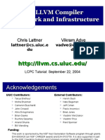 The LLVM Compiler Framework and Infrastructure