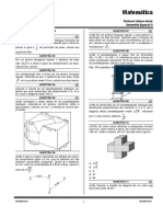 Exercícios Geometria Espacial - Vestibular