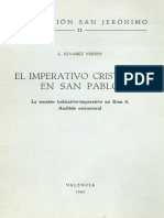 L. Álvarez Verdes, El Imperativo Cristiano en San Pablo